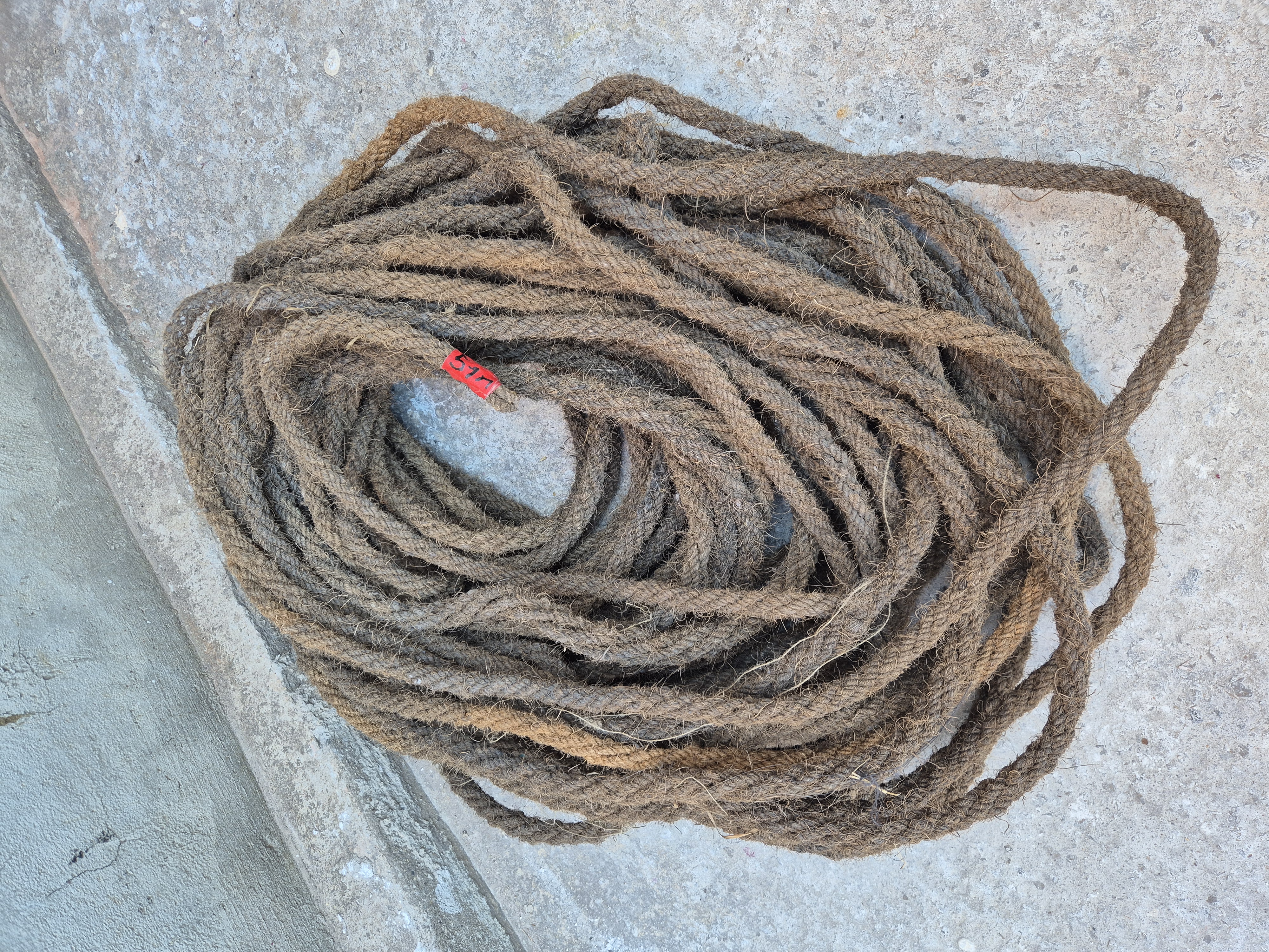 cuerda gastada 2cm grosor 51m-35m 1u